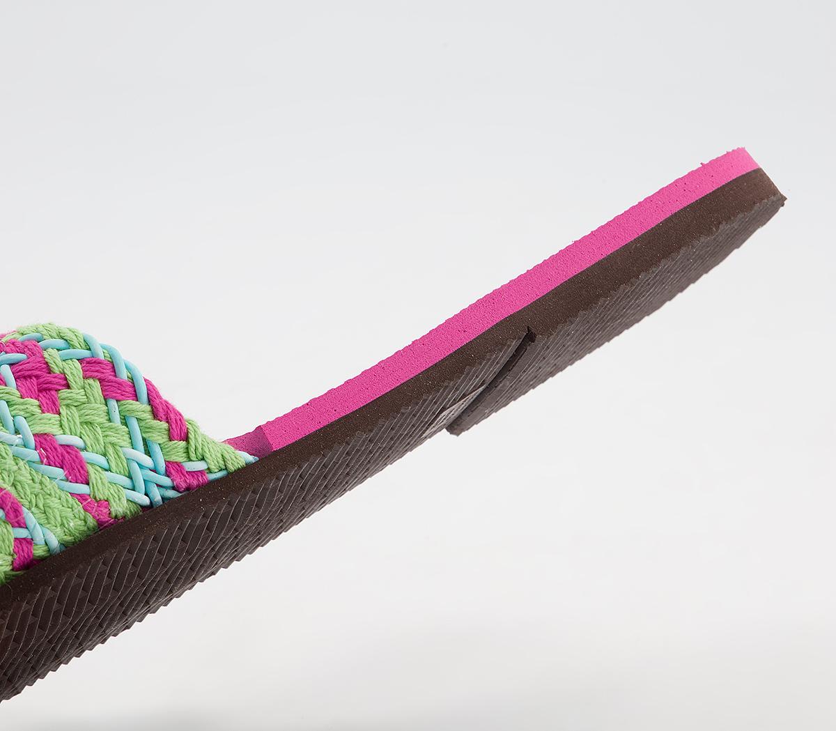 Havaianas You St Tropez Mesh Flip Flops Havaianas You St Tropez Mesh Flip Flops Pink Flux