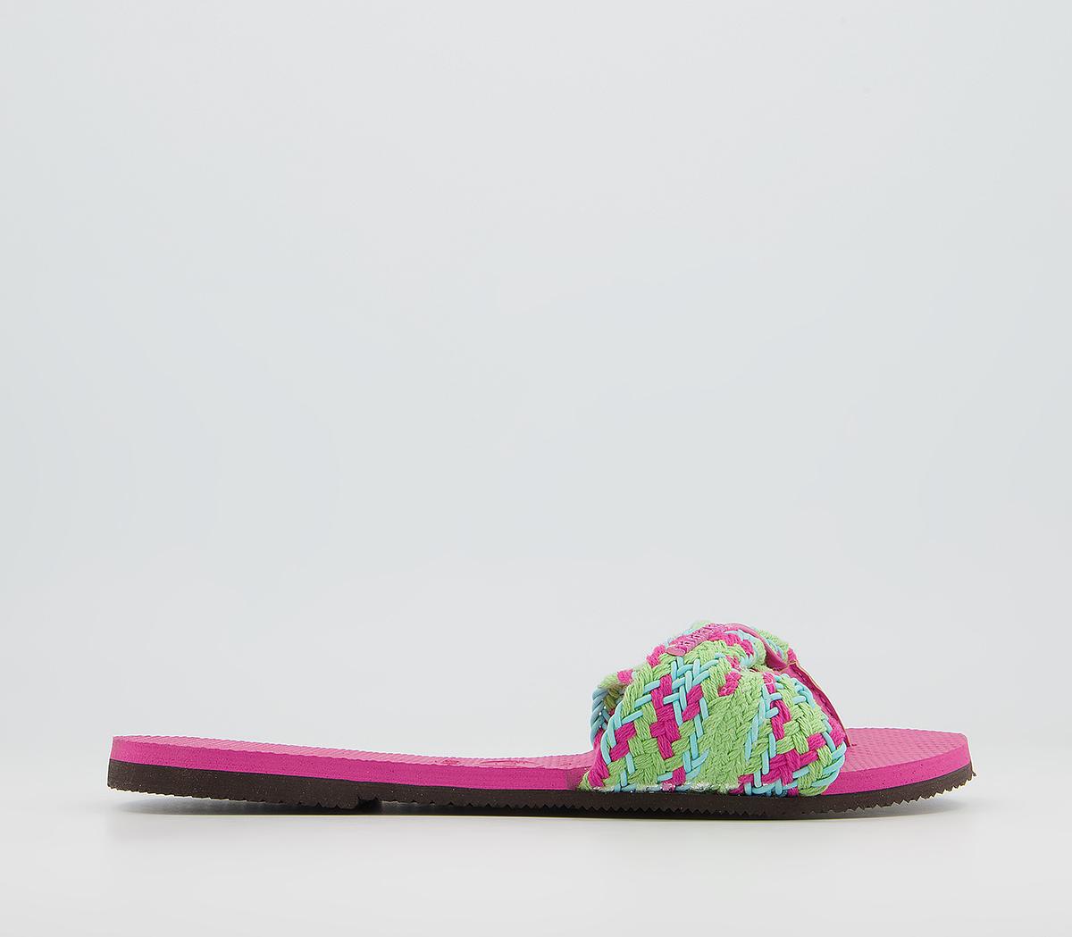 Havaianas You St Tropez Mesh Flip Flops Havaianas You St Tropez Mesh Flip Flops Pink Flux