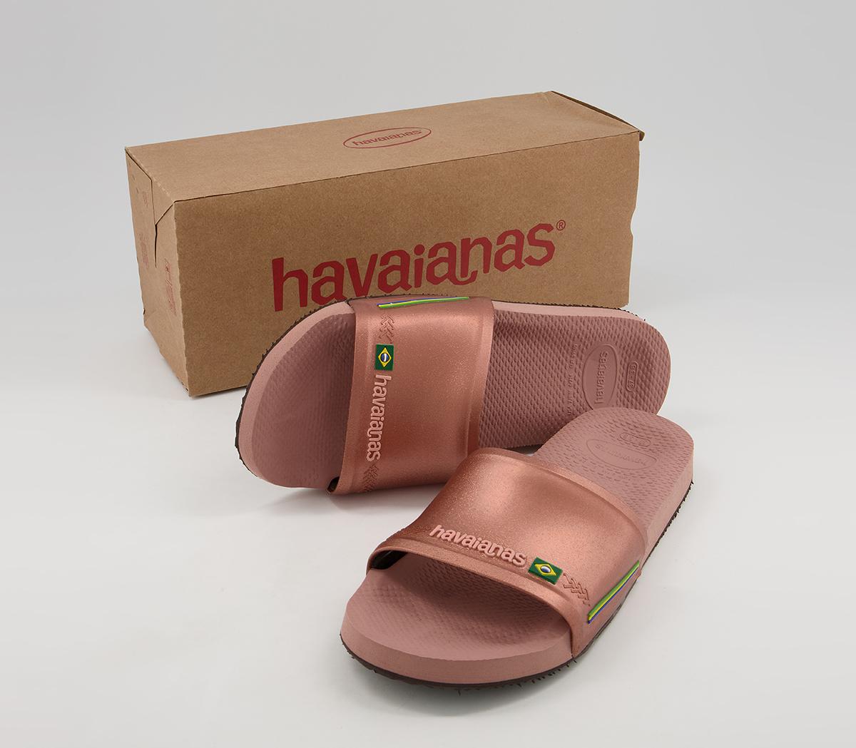 Havaianas Brasil Slides Crocus Rose Women’s Sliders
