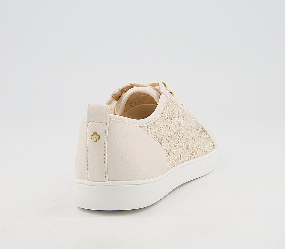 OFFICEFarfetched Lace Up TrainersOff White Lace Mix
