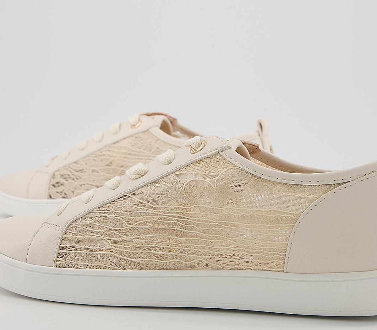 OFFICEFarfetched Lace Up TrainersOff White Lace Mix