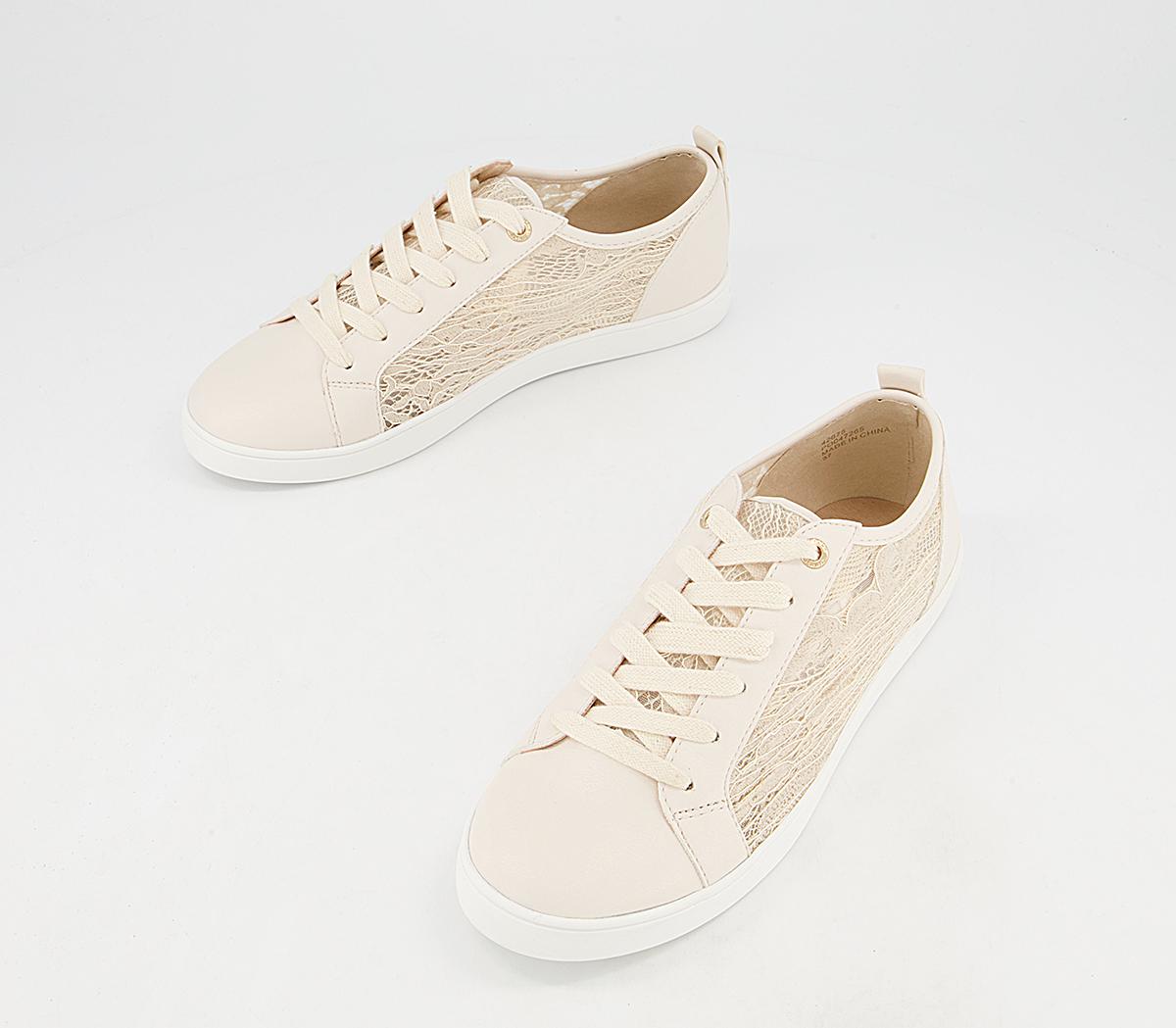 OFFICEFarfetched Lace Up TrainersOff White Lace Mix