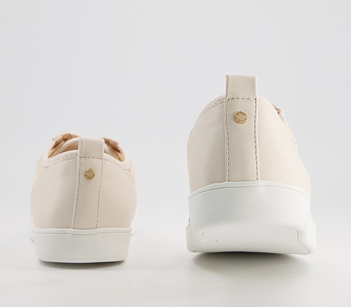 OFFICEFarfetched Lace Up TrainersOff White Lace Mix