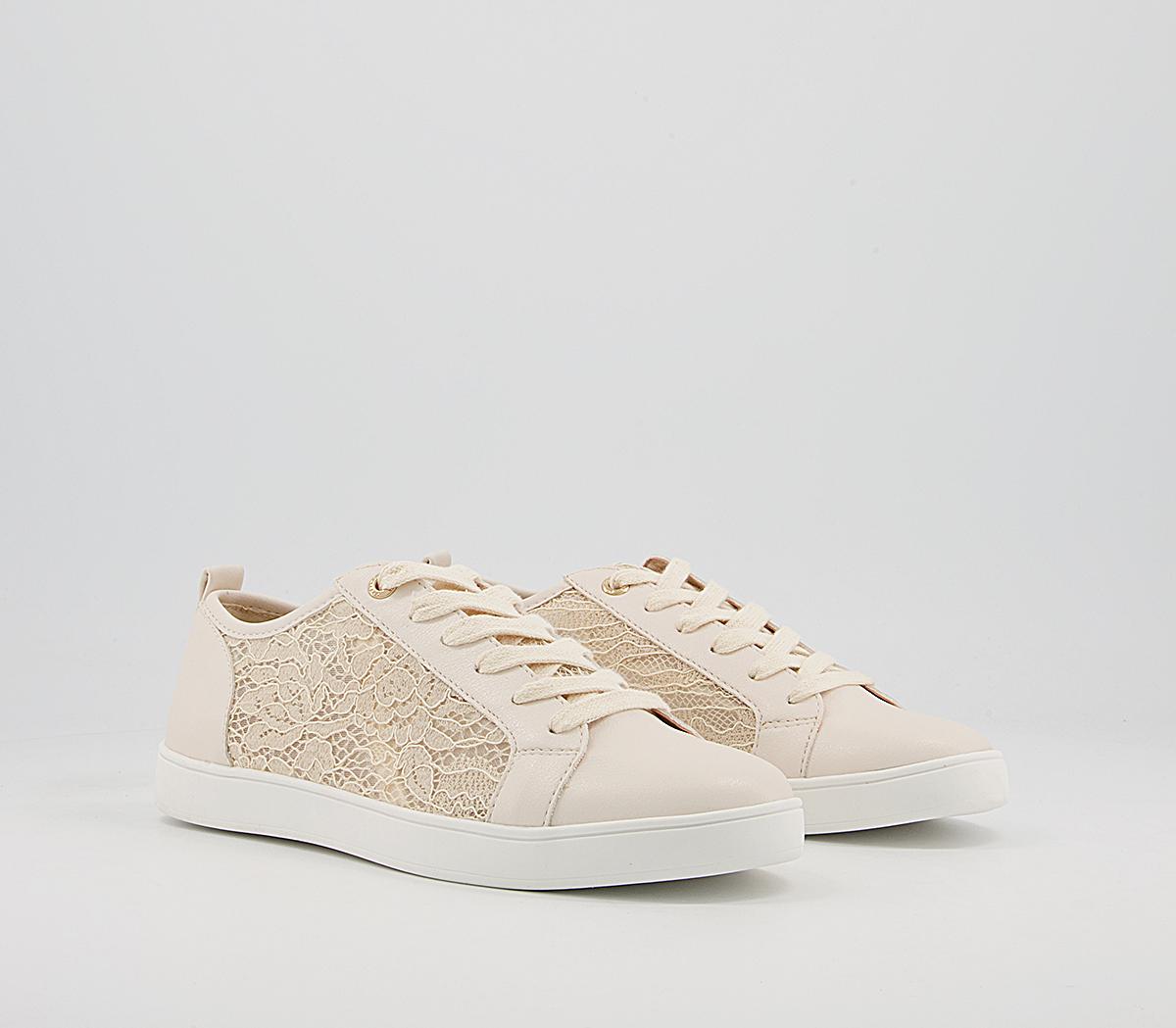 OFFICEFarfetched Lace Up TrainersOff White Lace Mix