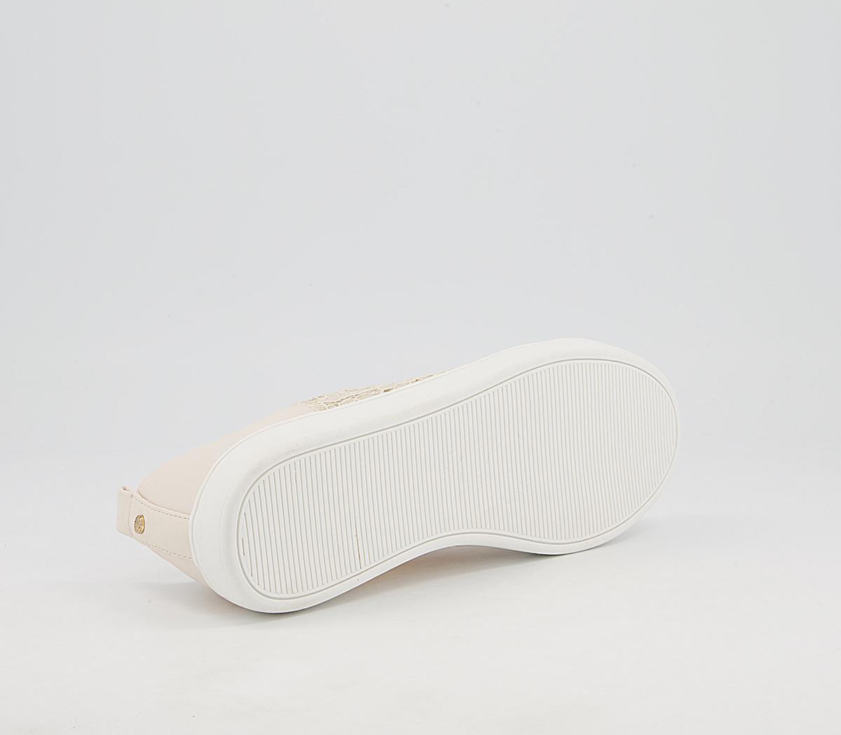 OFFICEFarfetched Lace Up TrainersOff White Lace Mix