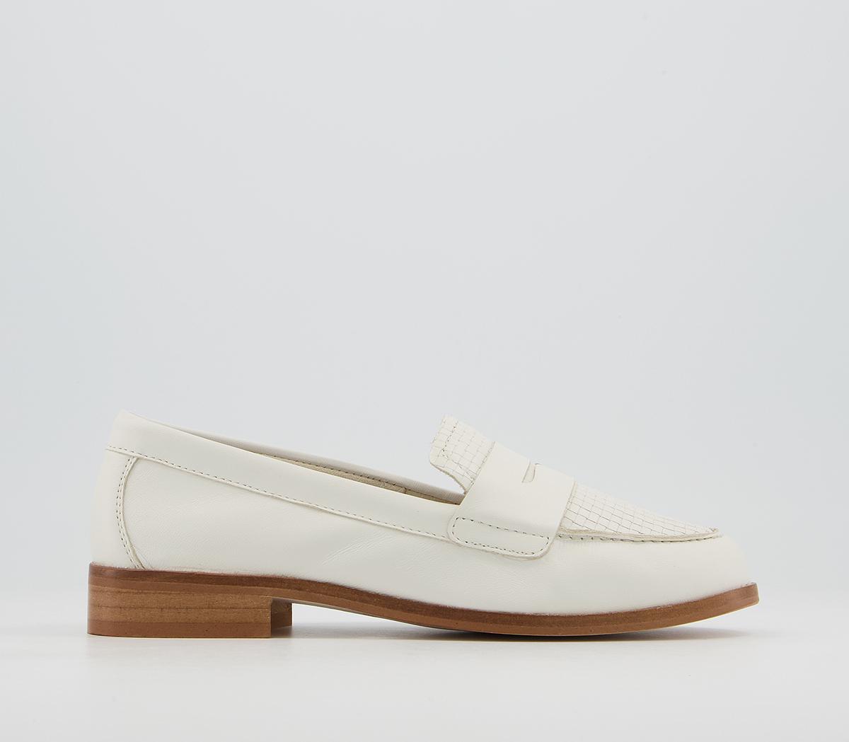 OfficeFire-feature LoafersOff White Leather