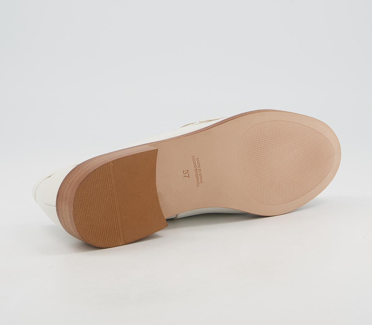 Office Fire-feature Loafers Office Fire-feature Loafers Off White Leather
