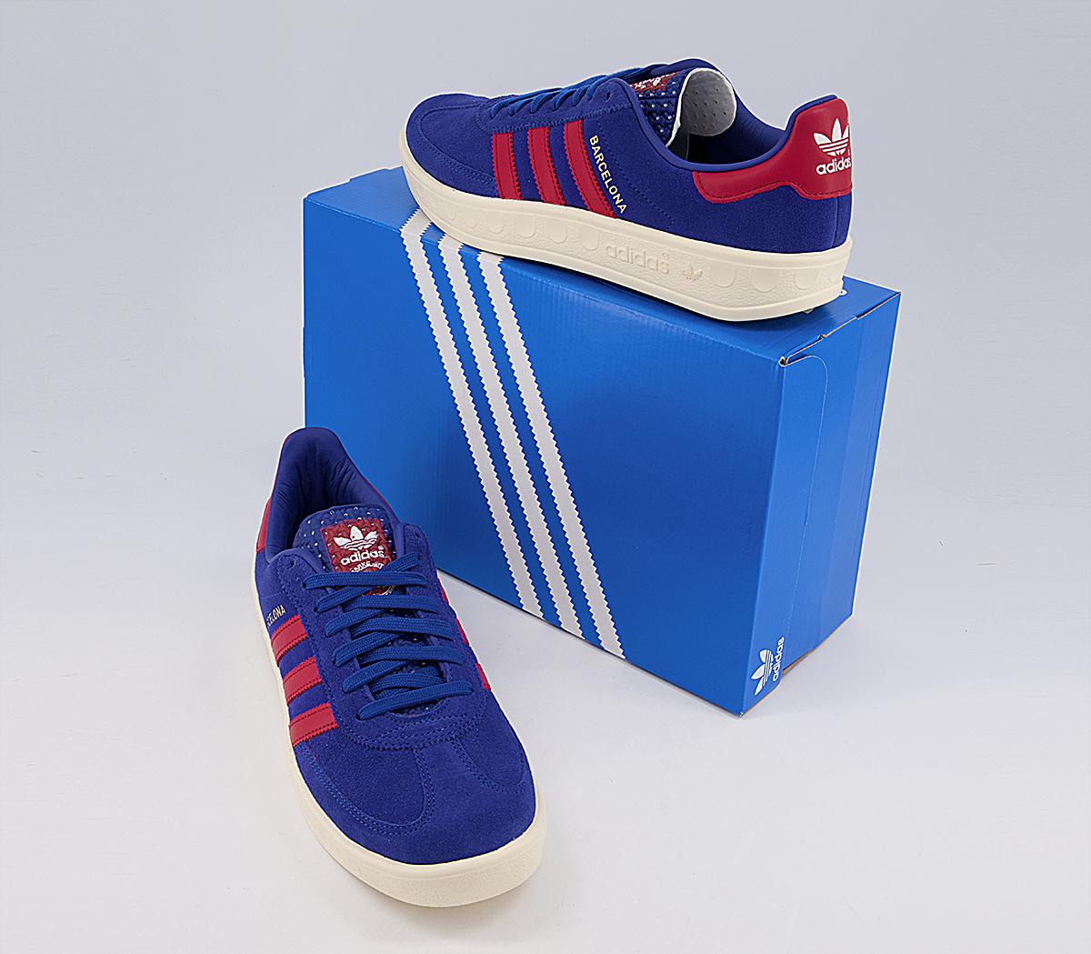 adidas Barcelona Trainers adidas Barcelona Trainers Royal Blue Gold Met
