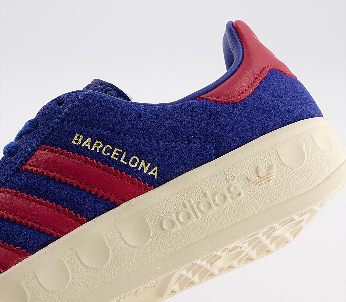 adidas Barcelona Trainers adidas Barcelona Trainers Royal Blue Gold Met