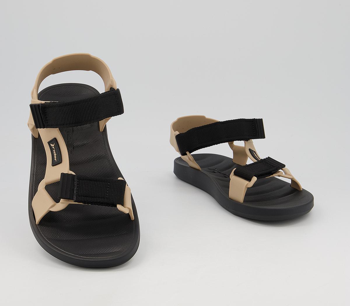 Rider Rider Free Sandals M Rider Rider Free Sandals M Black Beige