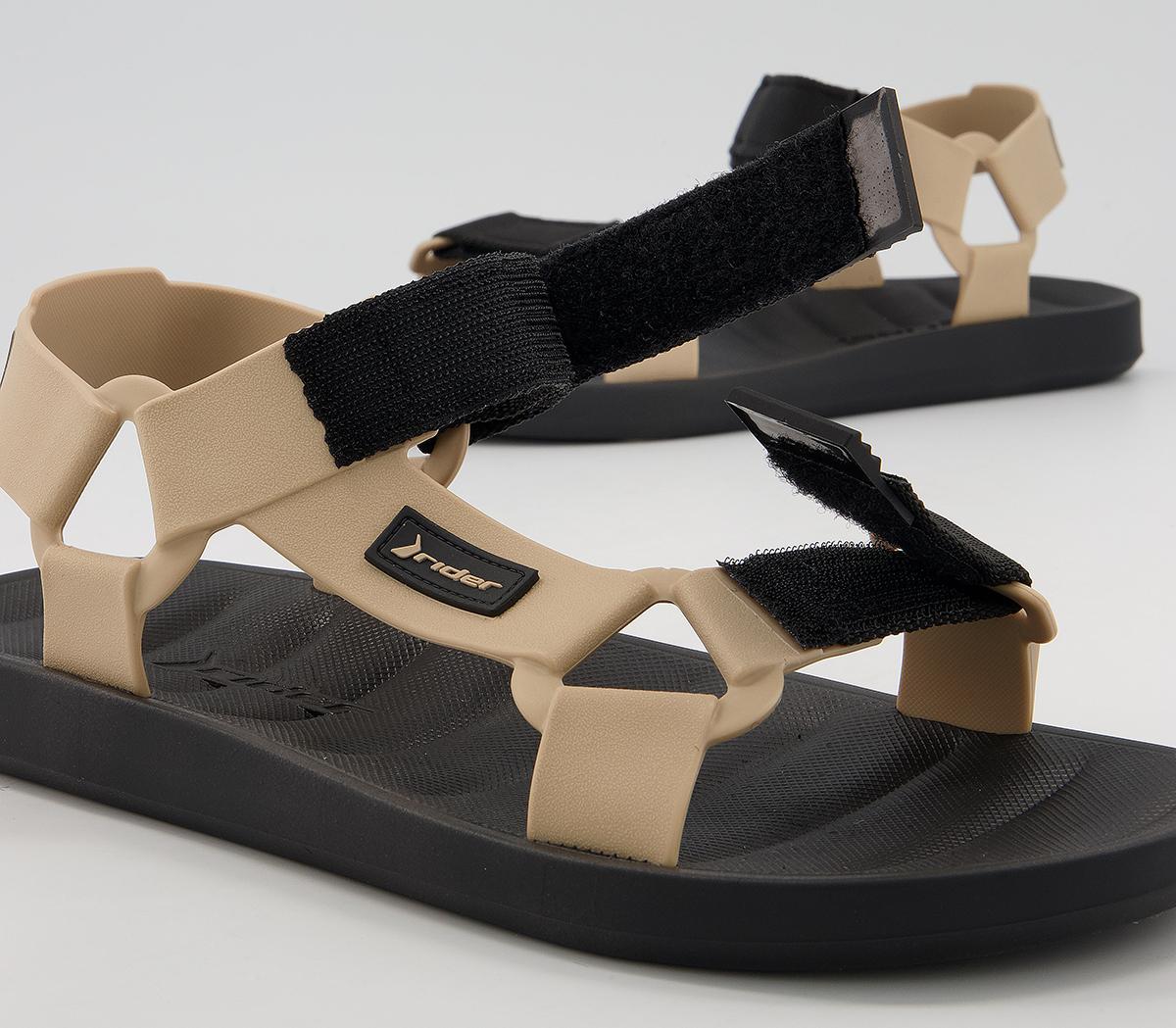 Rider Rider Free Sandals M Rider Rider Free Sandals M Black Beige