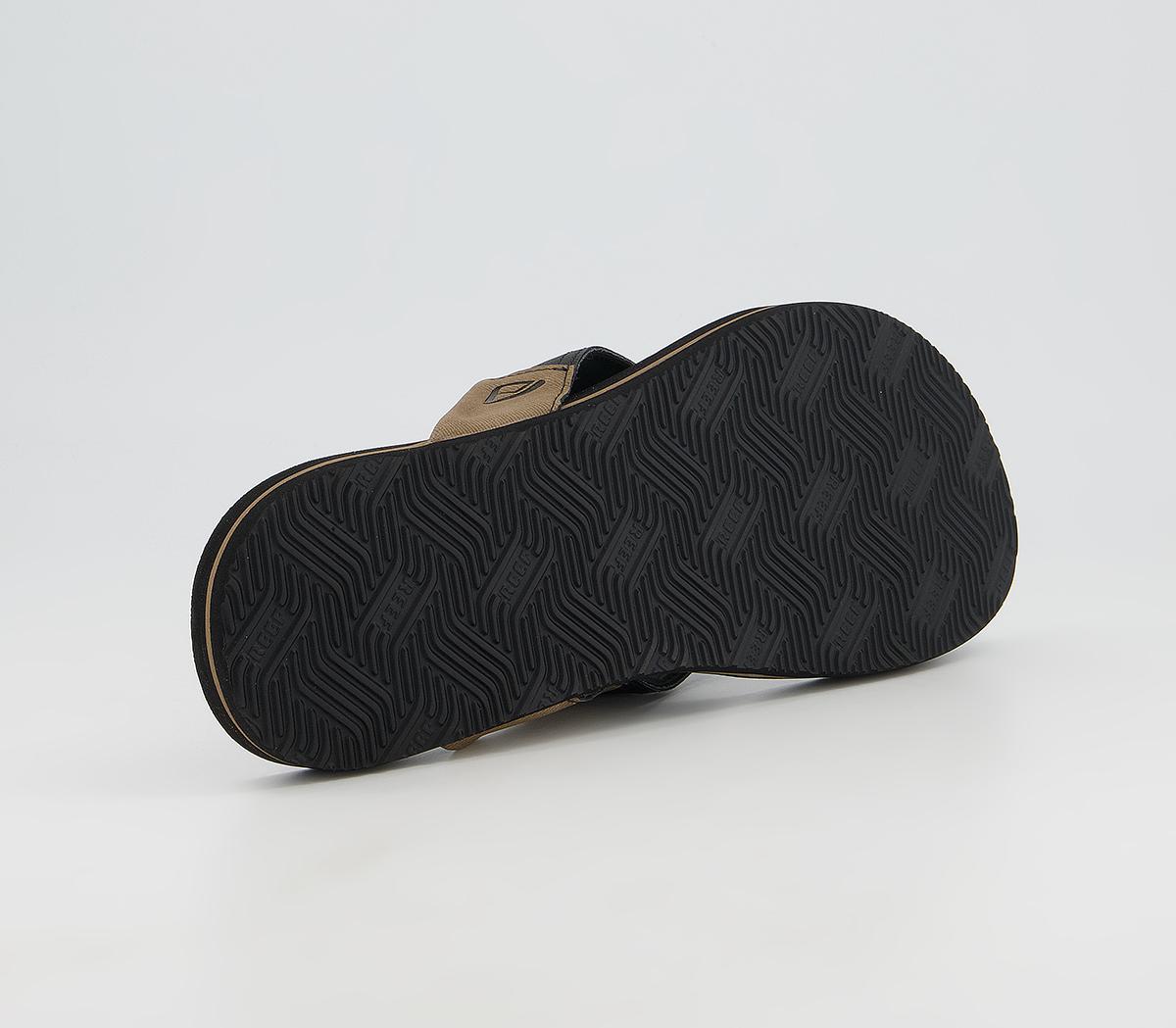 ReefReef Newport Flip Flops ReefReef Newport Flip FlopsBlack