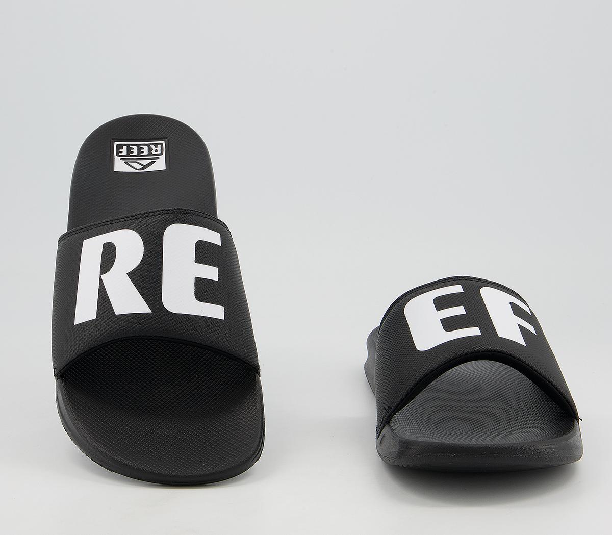 Reef Reef One Slides Reef Reef One Slides Black