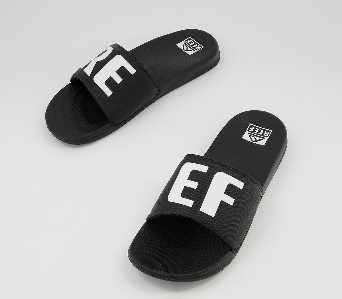 Reef Reef One Slides Reef Reef One Slides Black