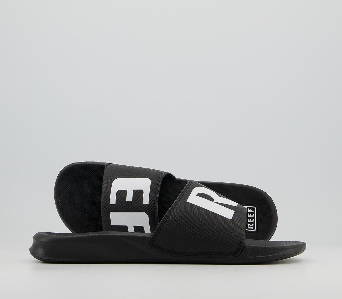 Reef Reef One Slides Reef Reef One Slides Black