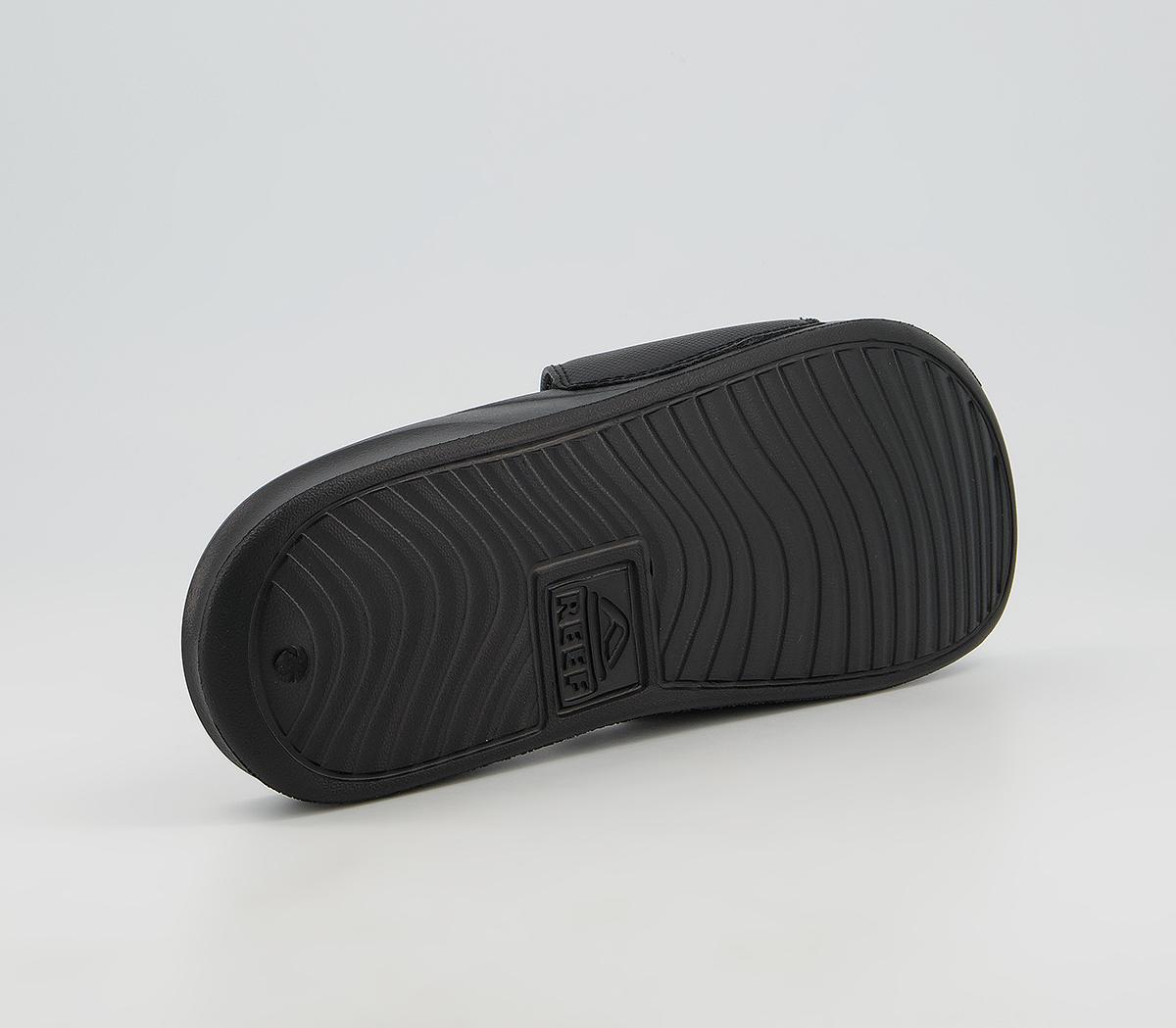 Reef Reef One Slides Reef Reef One Slides Black