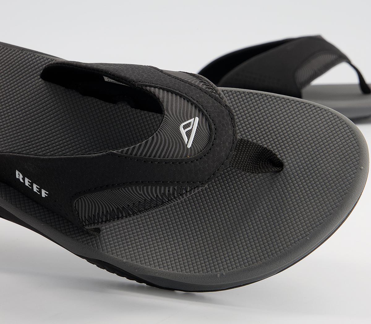 Reef Fanning Flip Flops Reef Fanning Flip Flops Grey Swells