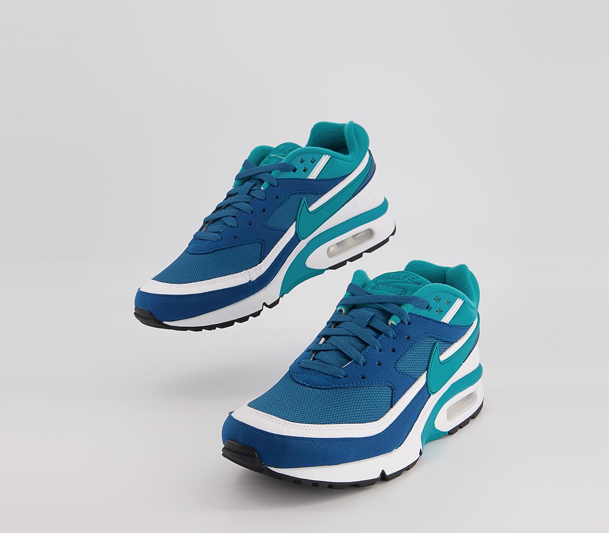 Nike Air Max BW OG Trainers Marina Grey Jade White Black - Nike 