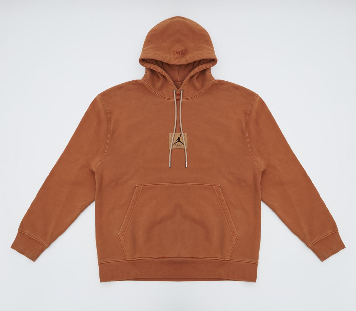 Jordan MJ Flight 85 Heritage Wash Pullover Hoodie Jordan MJ Flight 85 Heritage Wash Pullover Hoodie Dark Russet