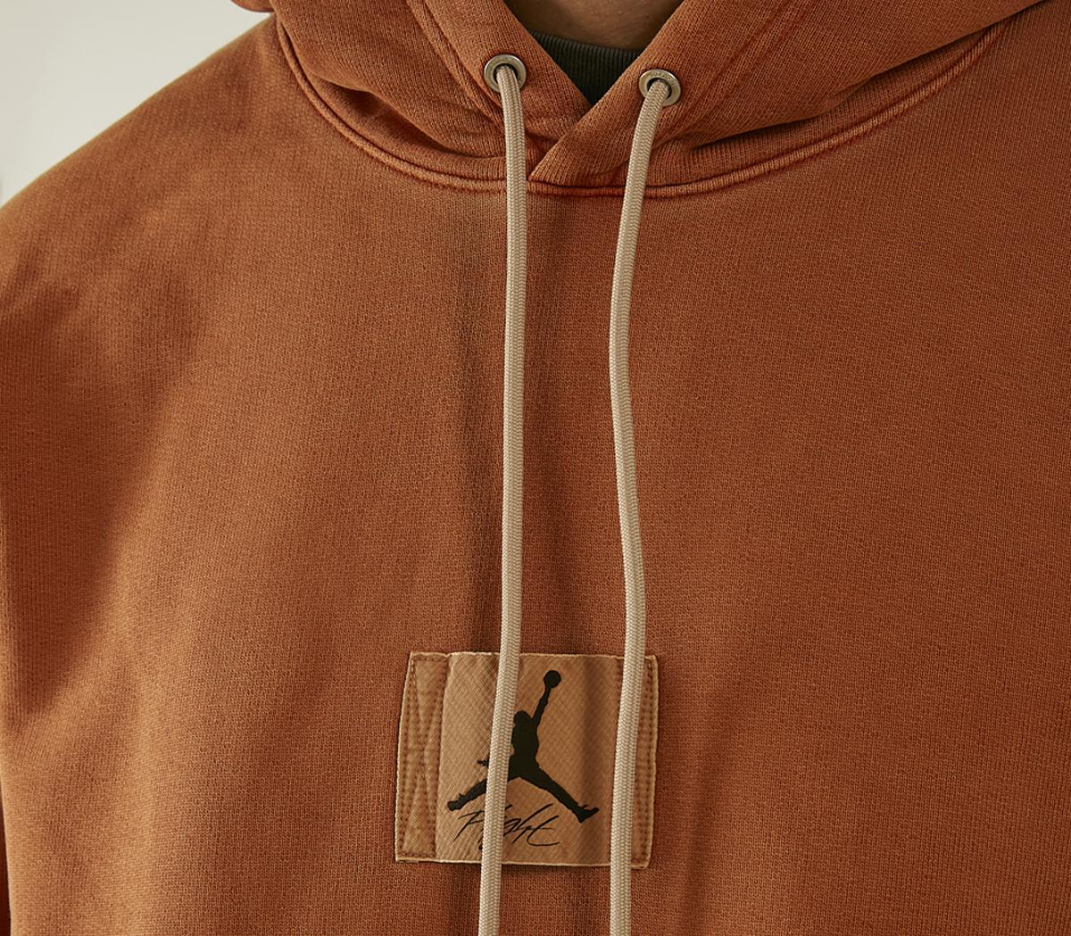 Jordan MJ Flight 85 Heritage Wash Pullover Hoodie Jordan MJ Flight 85 Heritage Wash Pullover Hoodie Dark Russet