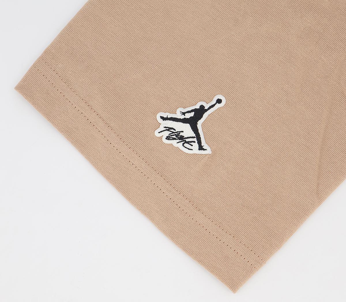 Jordan Mj Flight Essential 85 Ss Crew T-Shirt Jordan Mj Flight Essential 85 Ss Crew T-Shirt Hemp Sail