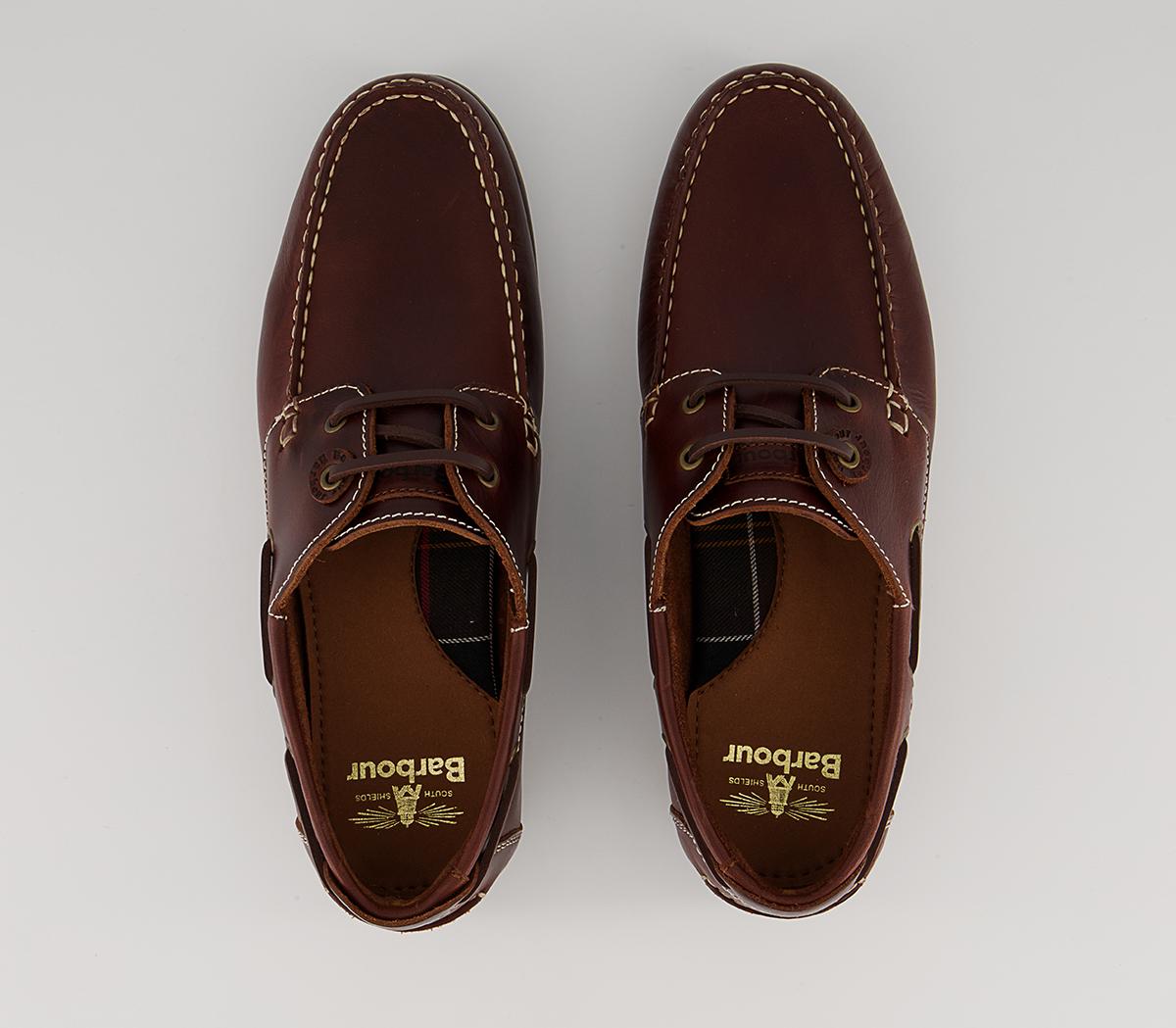 Barbour Capstan Boat Shoes Barbour Capstan Boat Shoes Mahogany