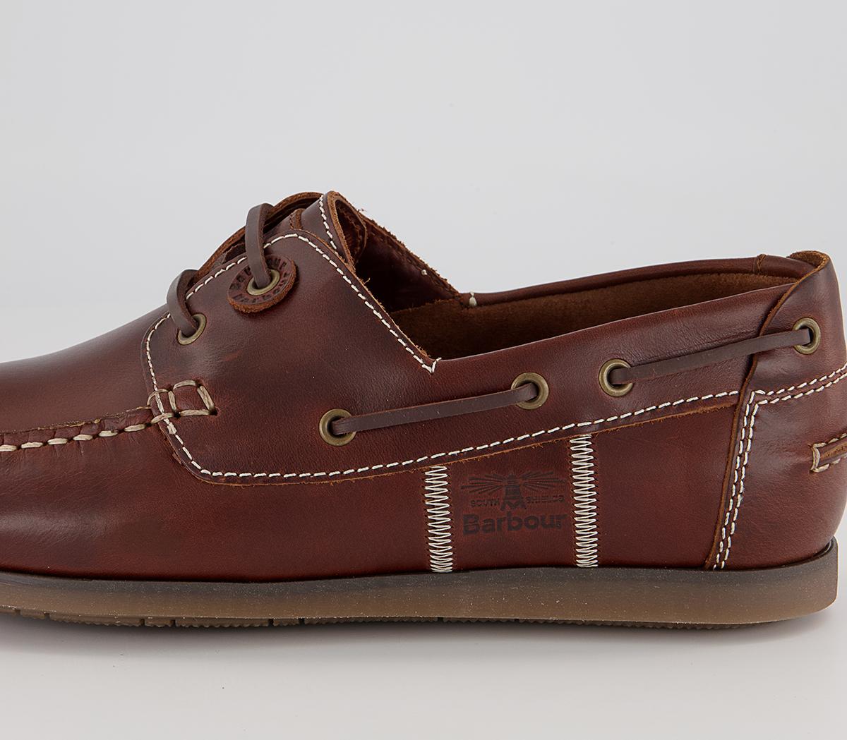 Barbour Capstan Boat Shoes Barbour Capstan Boat Shoes Mahogany