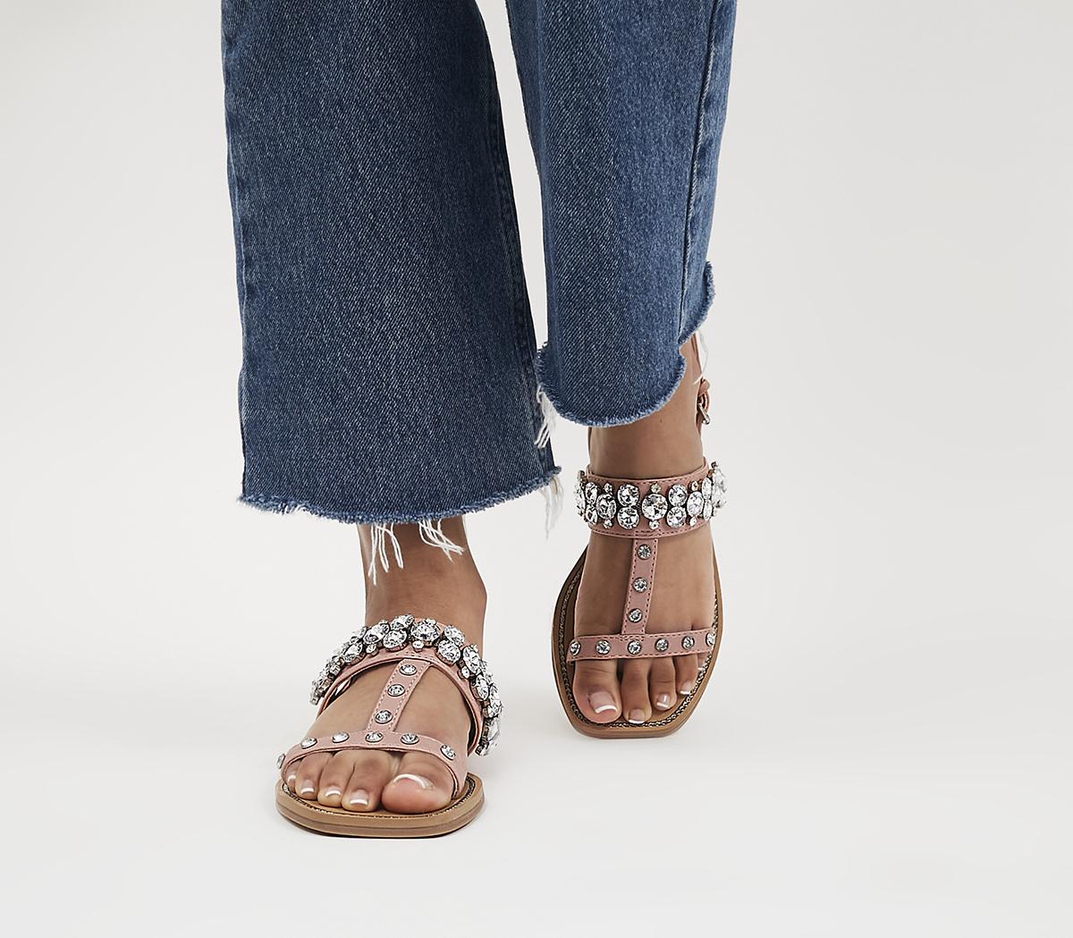 Seemly Two Part T-Bar Sandals