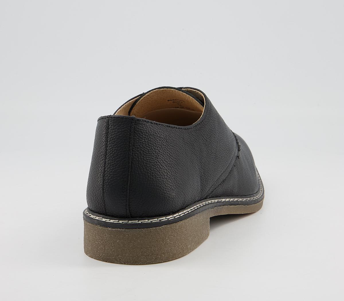 Office Conan Smart Casual Derby Shoes Office Conan Smart Casual Derby Shoes Black Leather