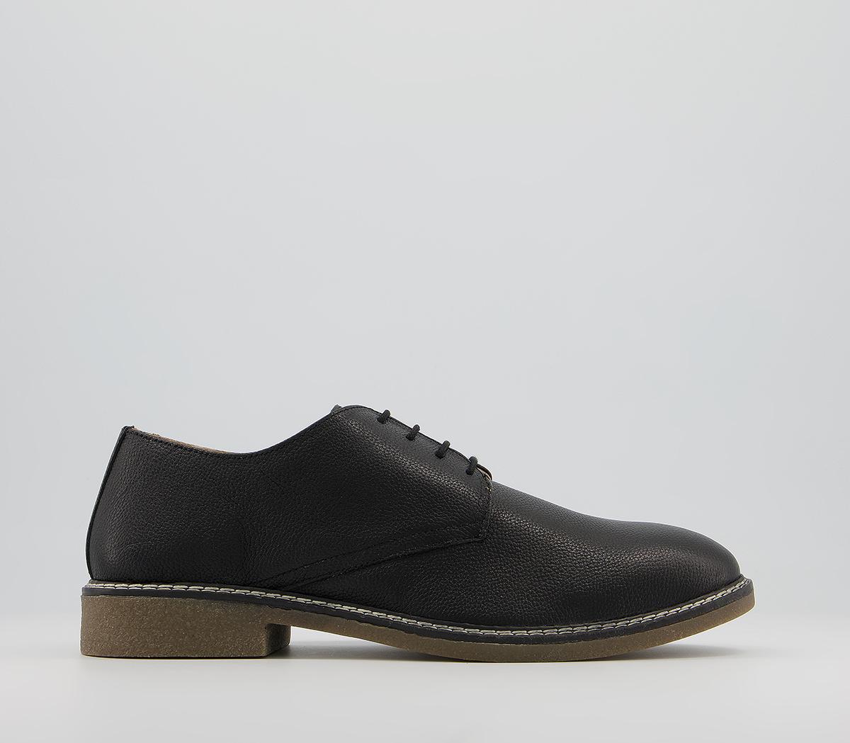 OfficeConan Smart Casual Derby ShoesBlack Leather