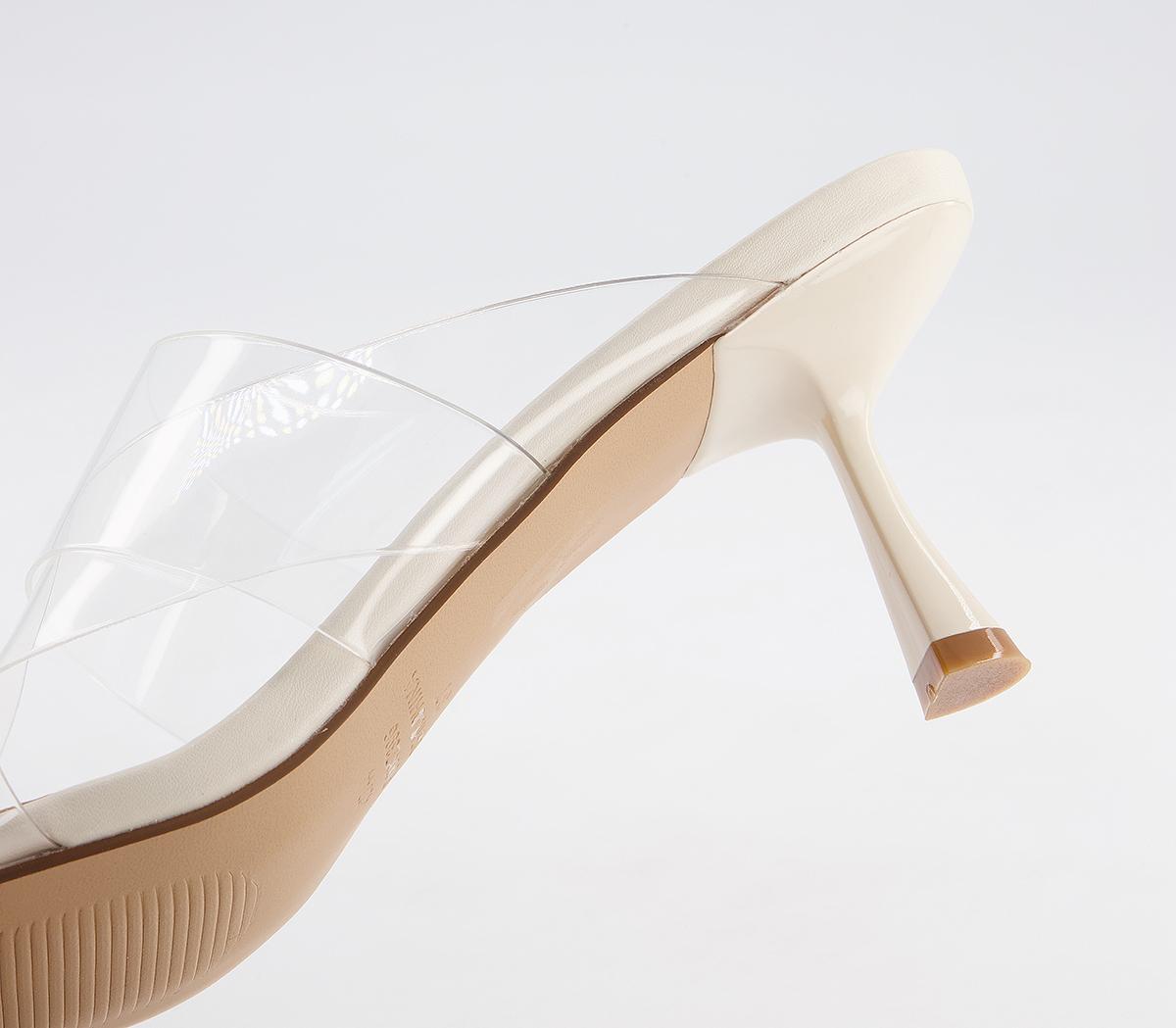 Office Maestro Clear Feature Mules Office Maestro Clear Feature Mules Clear Nude