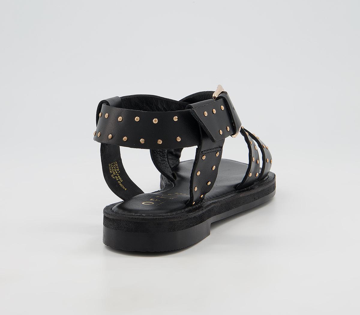 Office Steady Smart City Sandals Office Steady Smart City Sandals Black Leather