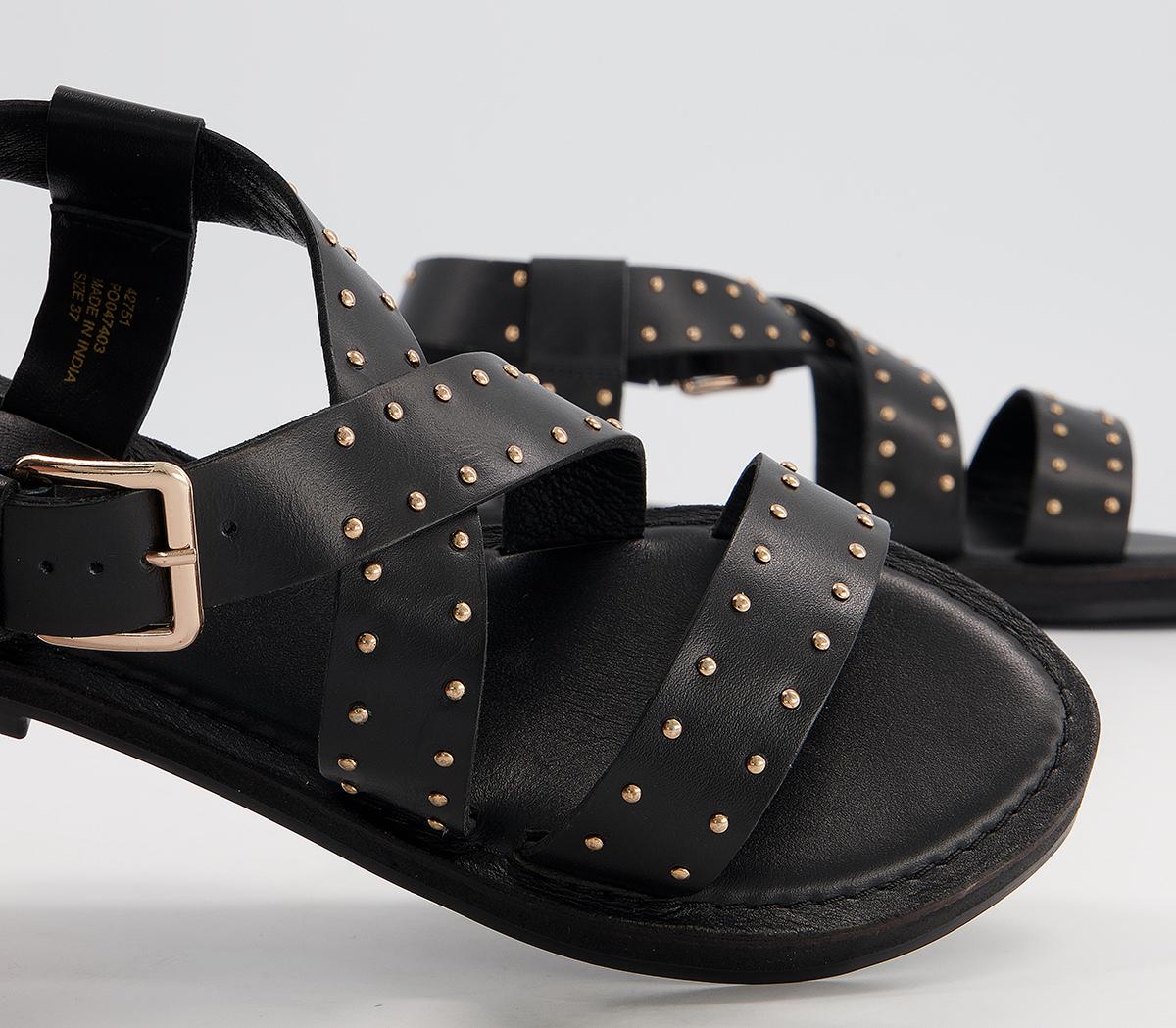 Office Steady Smart City Sandals Office Steady Smart City Sandals Black Leather