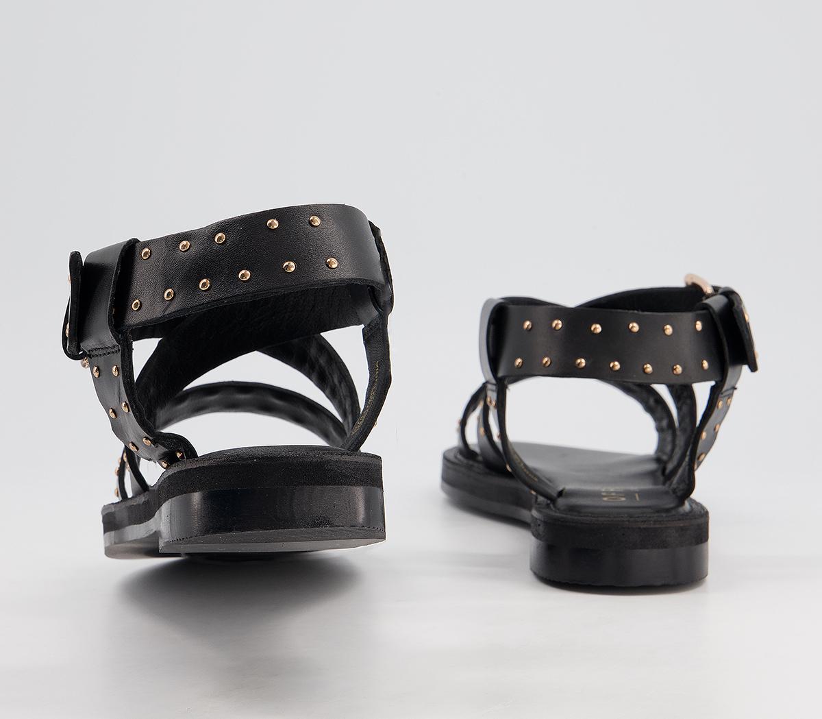 Office Steady Smart City Sandals Office Steady Smart City Sandals Black Leather
