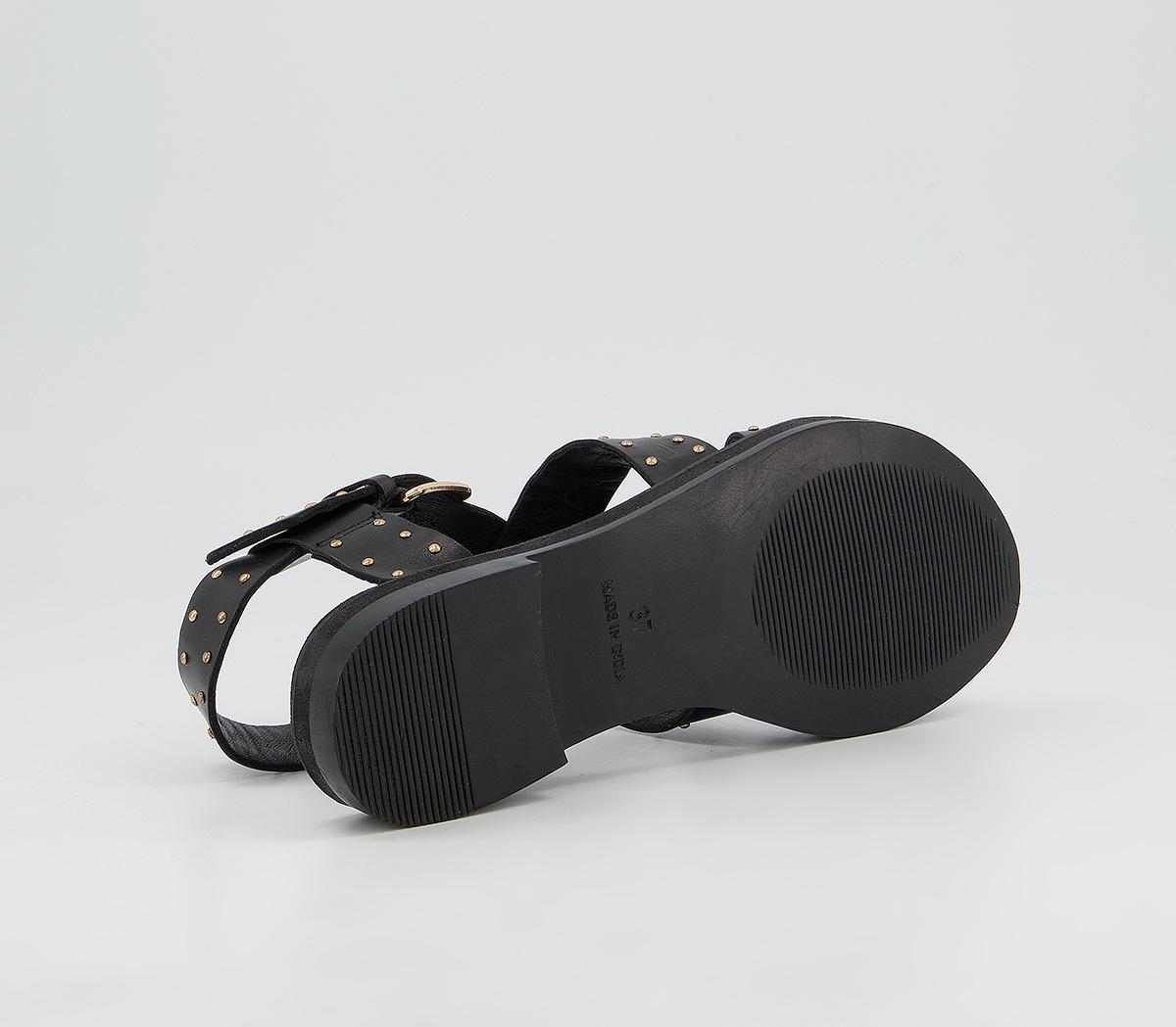 Office Steady Smart City Sandals Office Steady Smart City Sandals Black Leather