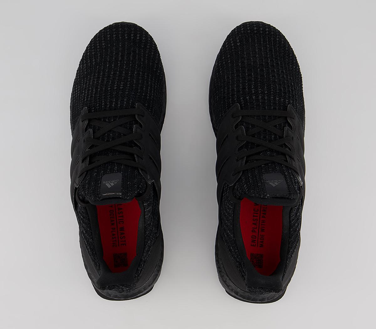 adidas Ultraboost Ultraboost 4.0 Trainers adidas Ultraboost Ultraboost 4.0 Trainers Core Black Core Black Active Red