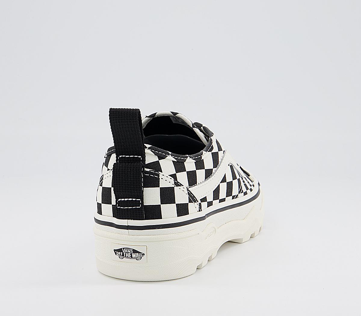 Vans Sentry Old Skool Trainers Vans Sentry Old Skool Trainers Checkerboard Marshmellow Black