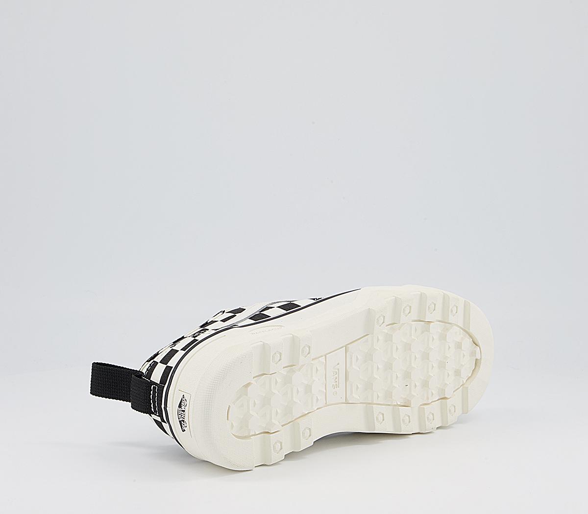 Vans Sentry Old Skool Trainers Vans Sentry Old Skool Trainers Checkerboard Marshmellow Black