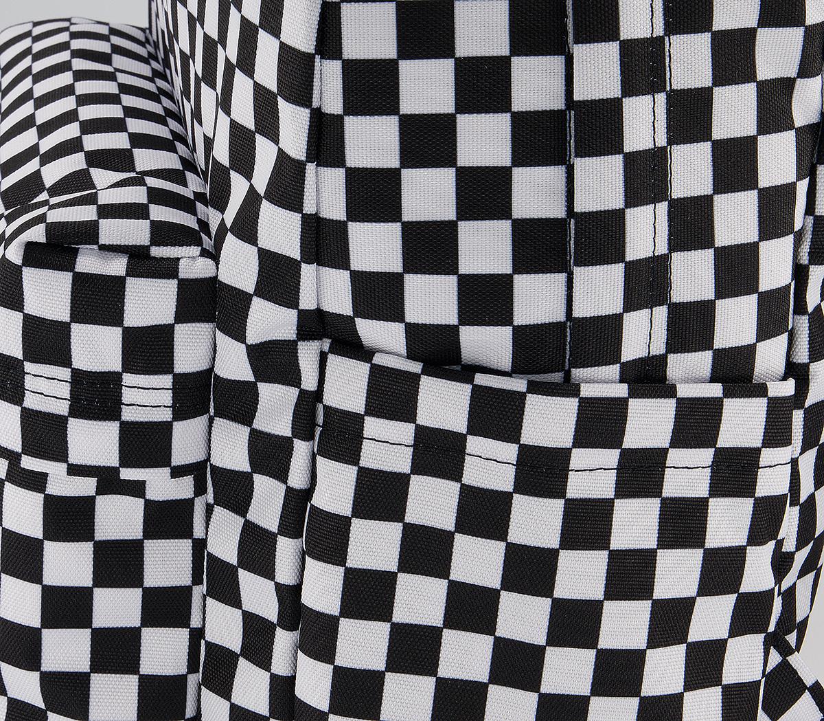 Vans Old Skool Check Backpack Vans Old Skool Check Backpack Black White