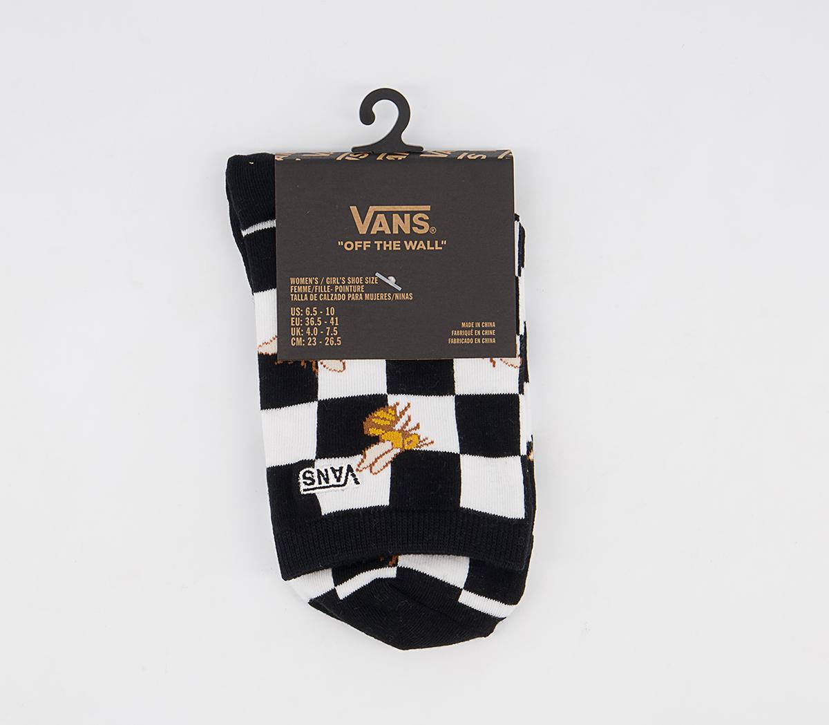 Vans Shinner Sock 1 Pack Vans Shinner Sock 1 Pack Bee Checker