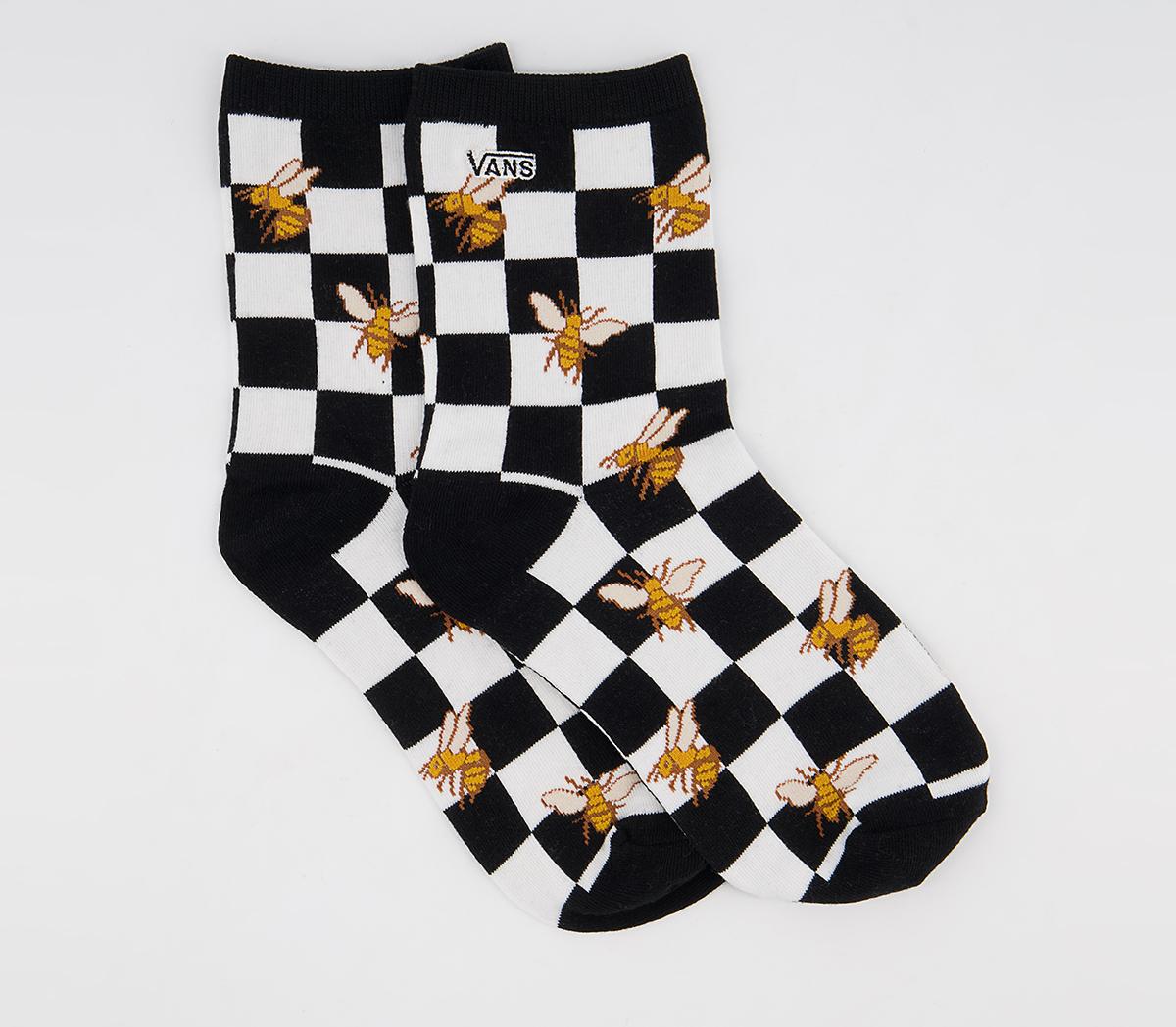 Vans Shinner Sock 1 Pack Vans Shinner Sock 1 Pack Bee Checker