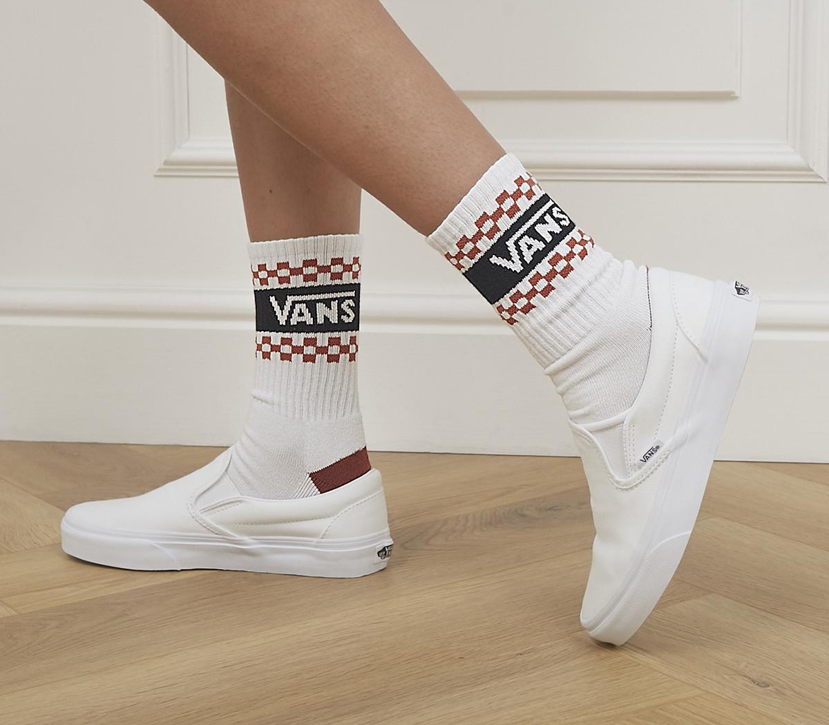 Slip on vans on sale socks