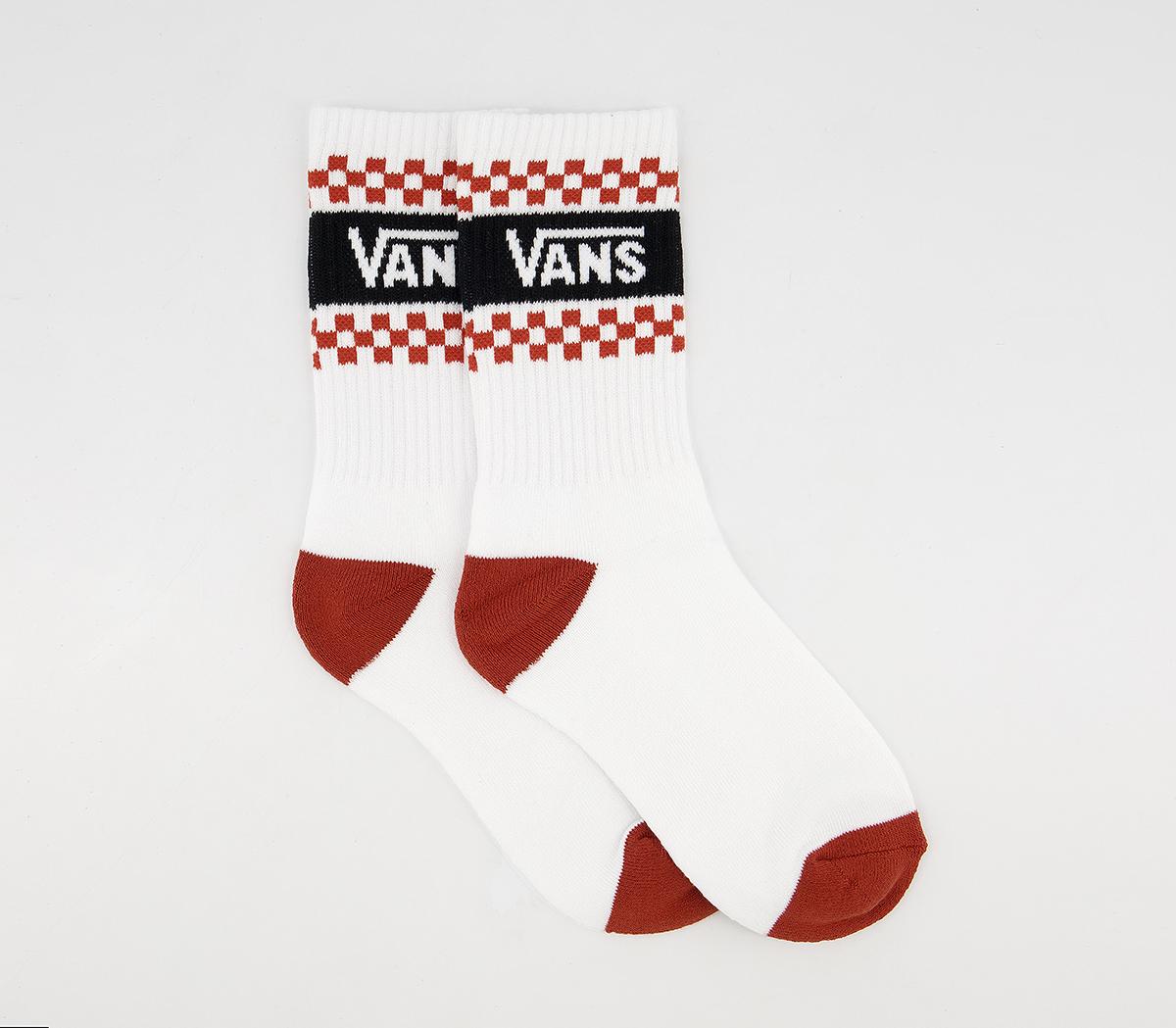 Vans Girl Gang Crew Socks 1 Pack Vans Girl Gang Crew Socks 1 Pack White Picante