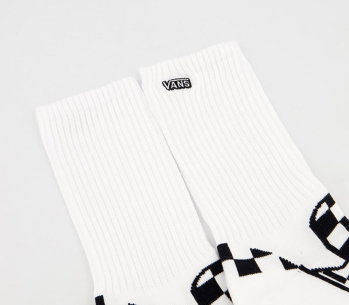 Vans Checkerboard Slip On Socks 1 Pack Vans Checkerboard Slip On Socks 1 Pack White