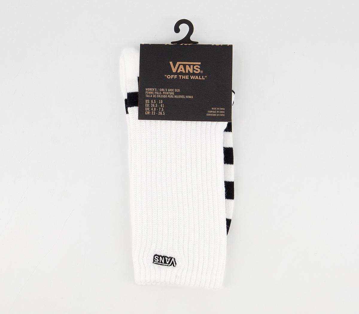 VansCheckerboard Slip On Socks 1 PackWhite