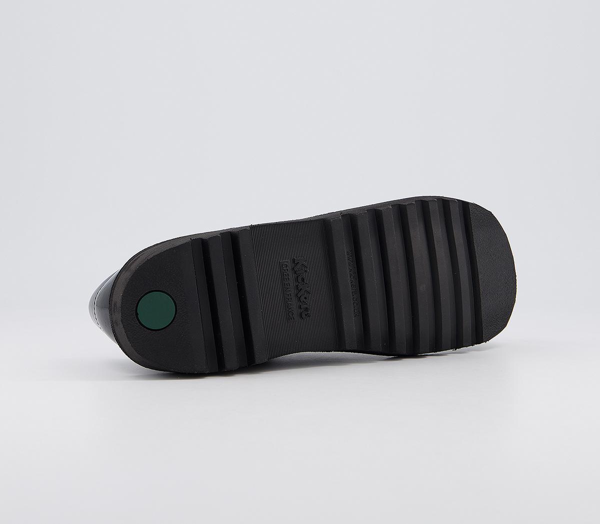 KickersKick Lo Patent Youth ShoesBlack Patent