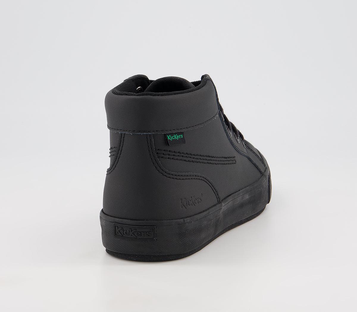 KickersTovni Hi BootsBlack Leather