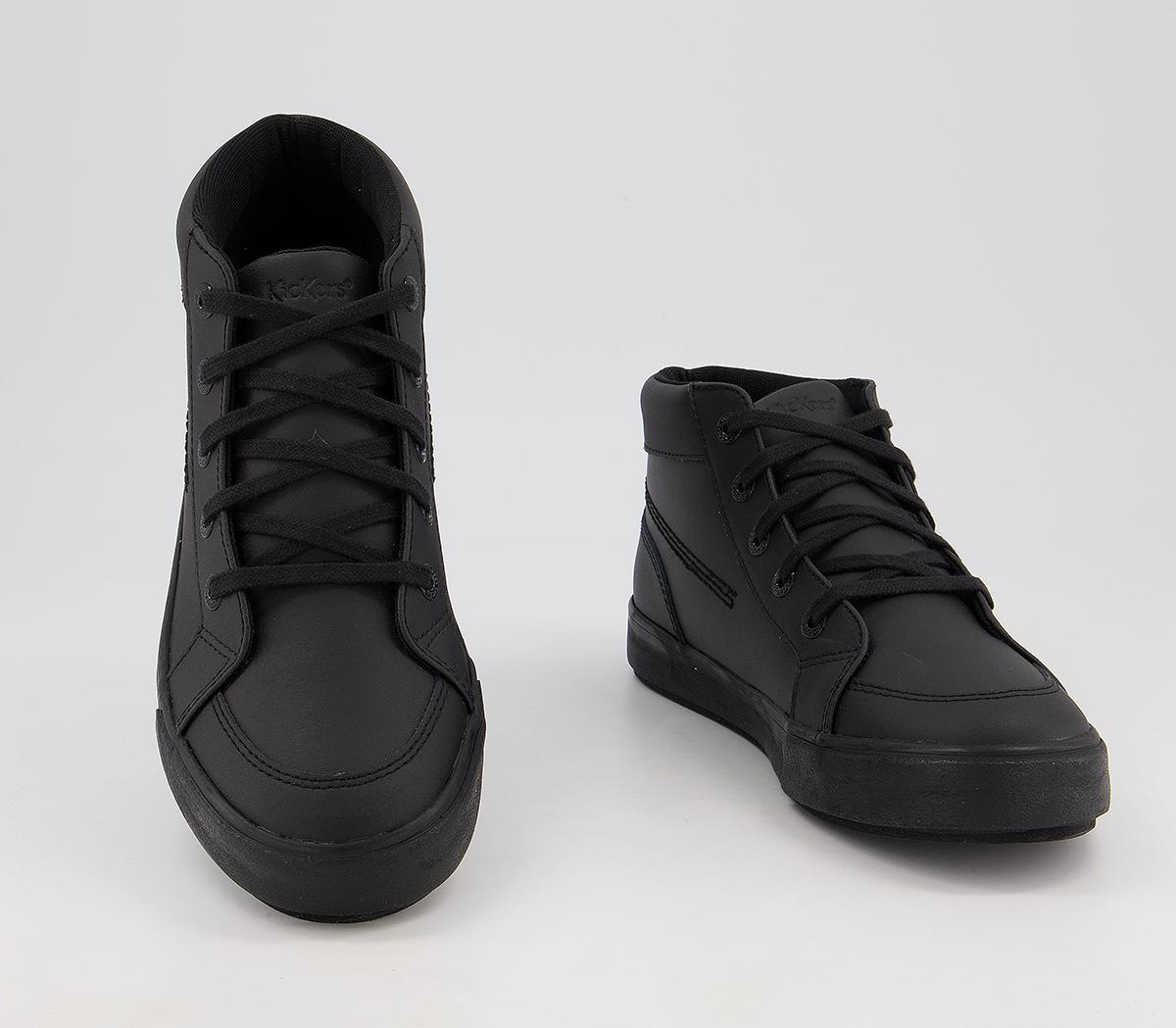 KickersTovni Hi BootsBlack Leather