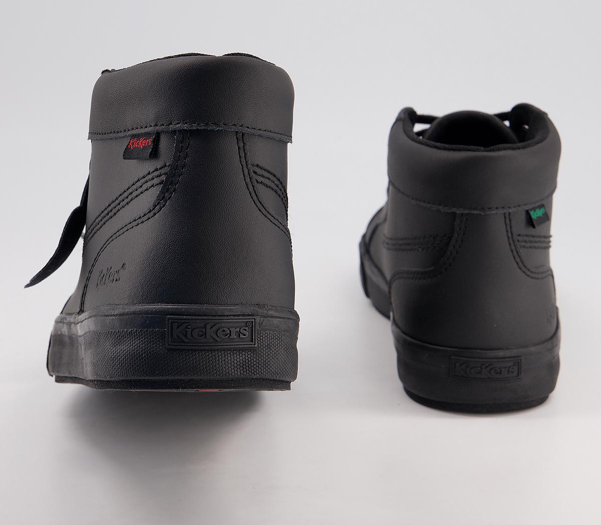 KickersTovni Hi BootsBlack Leather