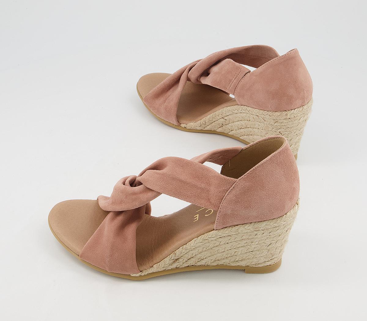 Office Machine Twist Detail Espadrilles Office Machine Twist Detail Espadrilles Nude Suede